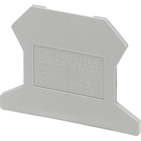Phoenix Contact 3003020 Convient pour (détails): UK 5/6/10 N gris 1 pc(s)