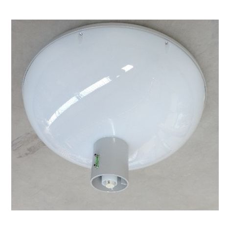 Luminaire LED 37W Ø 570mm gris 3000K 6000lm 230V dimmable DDF2 pour mat Ø 48-76mm diff dépoli IK10 IP66 TOWNGUIDE BDP101 PHILIPS (1/3)