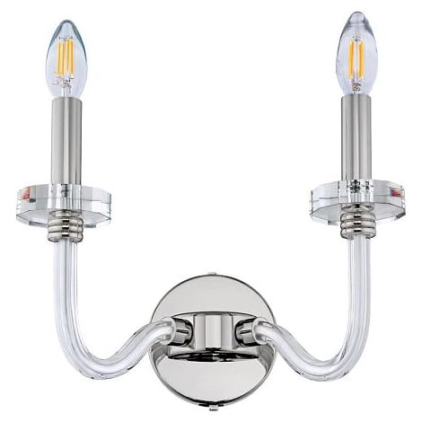 Applique Nowodvorski Hampton cromo vetro 2xE14 8155 (1/4)