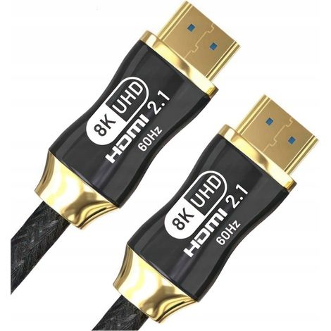Câble HDMI 2.1 Tradebit 8K 4K Full HD HDR HDMI - HDMI 5m certifié (1/5)