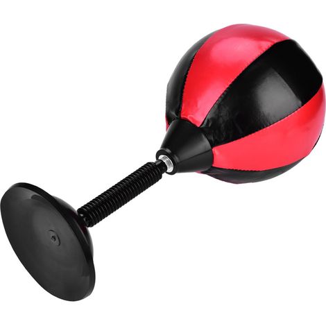 Sac de frappe de bureau en PU, balle de vitesse, jouet anti-stress pour l'entraînement de boxe adulte. (1/5)
