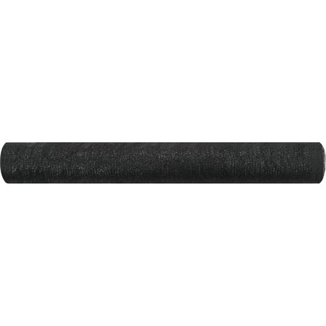 Maison Exclusive - Rete per Privacy Nera 2x50 m in HDPE 75 g/m²