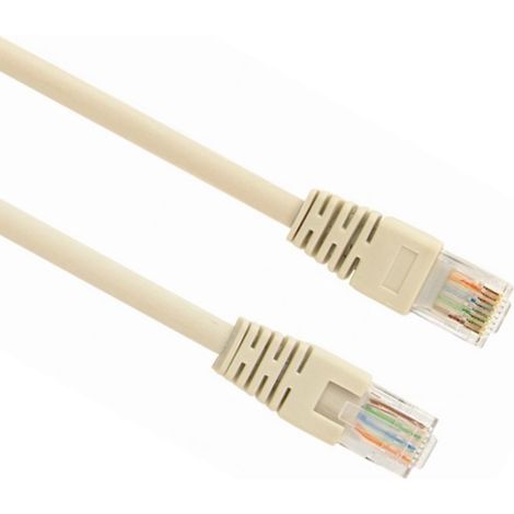 Câble réseau Gembird PP12-1M Beige (1/5)