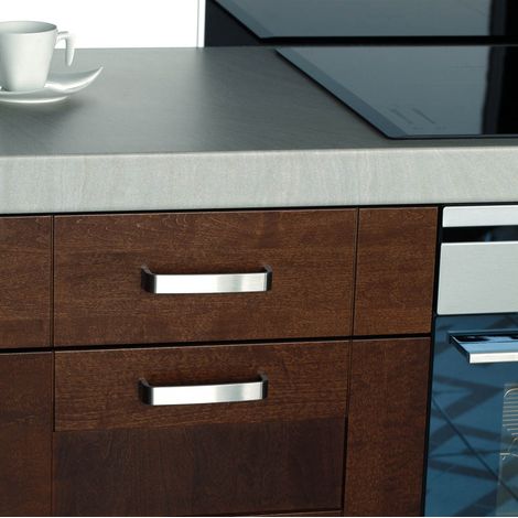 Schubladengriff Chrom glänzend Küchengriff Lochabstand 96mm Möbelgriff Metall (1/3)