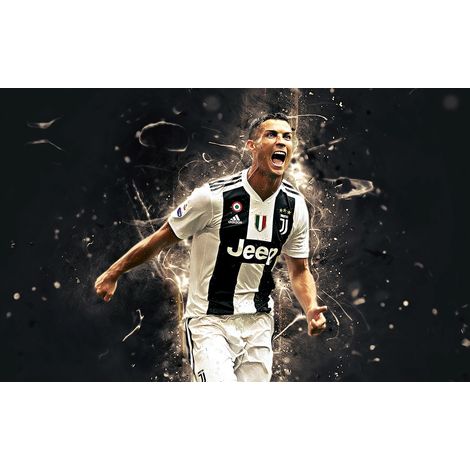 Papier peint panoramique Football - Joueur de Foot - 130 cm x 81 cm (1/2)