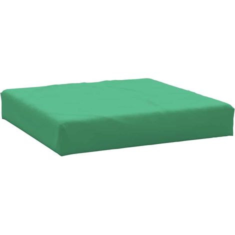 Coussin d'extérieur,Coussin de palette vert 60x60x9,5 cm tissu oxford CFW753051 (1/5)