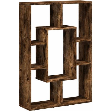 Maison Exclusive - Bücherregal Räuchereiche 63x20x90 cm Holzwerks