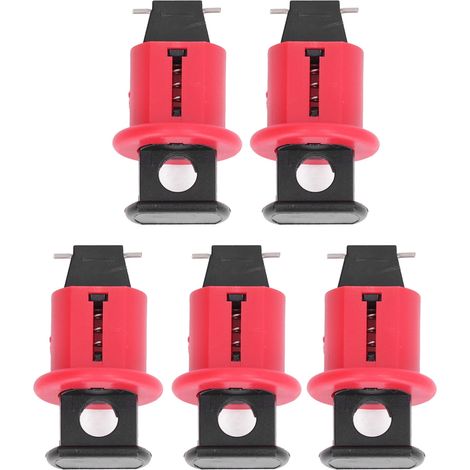 Dispositif de verrouillage miniature pour disjoncteur (lot de 5) - Interrupteur standard de qualité industrielle (1/5)