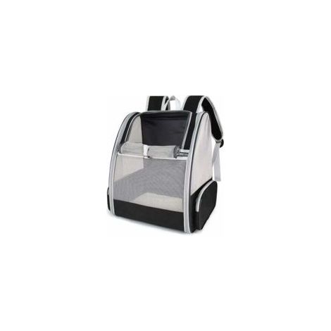 Hunde- und Katzentransporttasche – Atmungsaktiv, faltbar – Maße: 38 x 32 x 42 cm – Maximale Traglast: 10 kg – Sicherheitsgurt innen – Crezuo