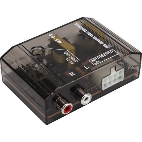 Convertisseur Audio Voiture Haute Fréquence vers Basse Fréquence 2 Canaux Antichoc Anti-Parasites Universel pour Véhicule (1/5)