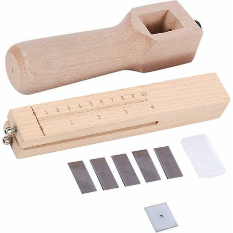 Wood Strip Cutting Machine Leather Hand Cutting Tool 5 Knives