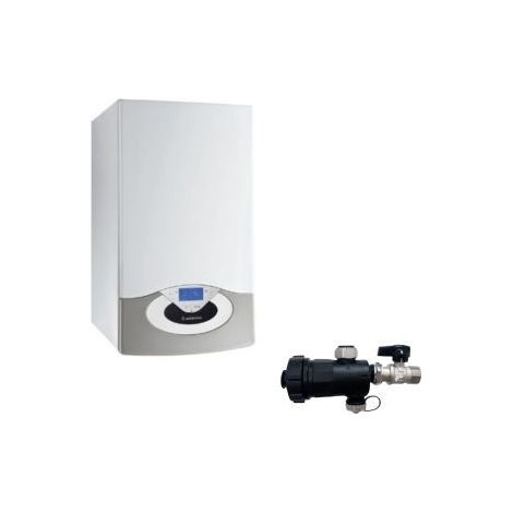 Ariston Chaudière à Condensation Genus Premium Evo HP 115 109 kW Méthane/GPL Wi-Fi Opt. avec Balayeuse à Boue