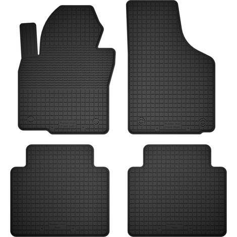 Tapis de sol en caoutchouc, lot de 4, universels pour : Volkswagen Tiguan I monospace (2007-2015)