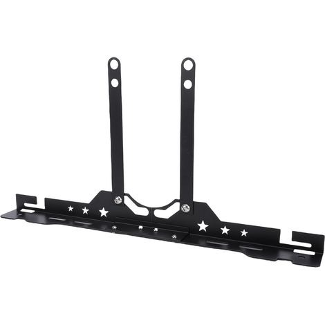 2 sets kit alignement roues acier précis – Plaque orteil robuste avec mètres ruban voiture noir, géométrie (1/5)