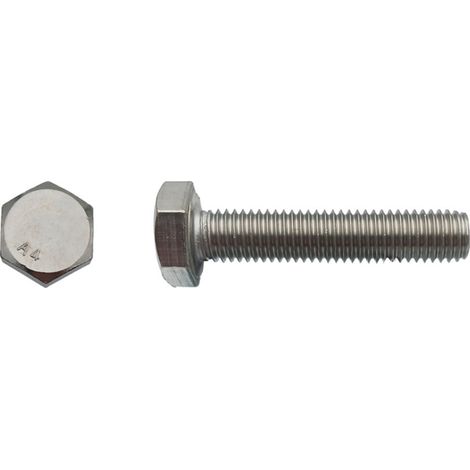 Vis tête hexagonale totalement filetée Inox A4 - 33 x 80 mm - BIVI