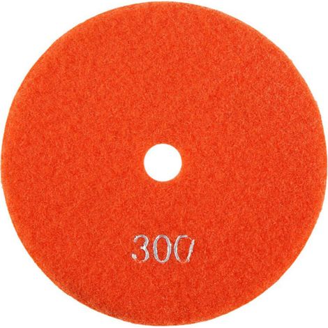 Disques de polissage diamantés humides de 125 mm (5 pouces) pour granit, béton et marbre (300)