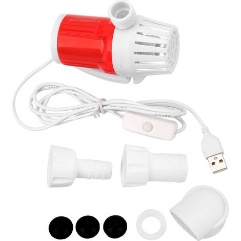5-W-Aquariumpumpe – Tauchfähig, extrem leise und abnehmbar mit Frequenzumwandlung