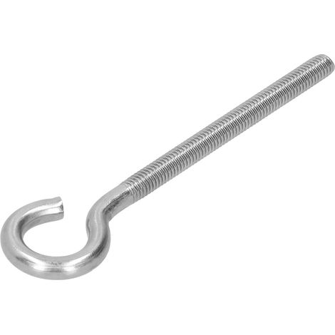 Lot de 10 boulons à anneau M6 en acier inoxydable 304 pour filet d'ombrage, vis à anneau et crochet, fournitures pour serres (1/5)