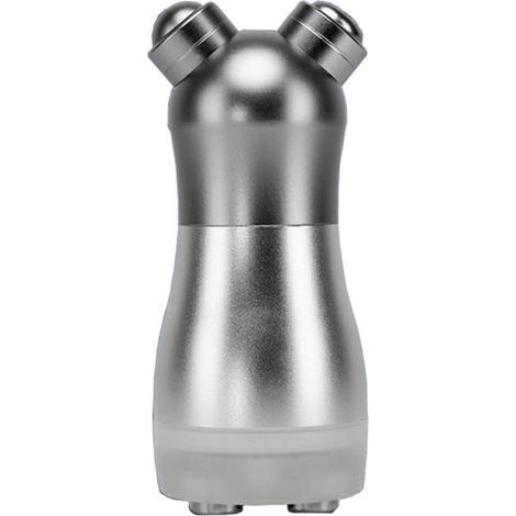 Appareil de Massage Visage Radiofréquence Argent - Améliore la Circulation Sanguine - Masseur Visage Portable - Prise US 100‑240V (1/5)