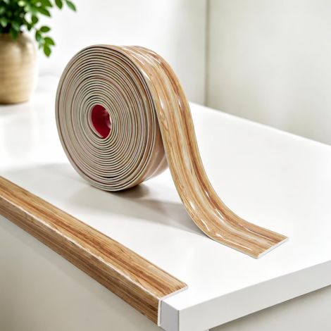 Moulure flexible en PVC autocollant 4 m x 40 mm (1/5)