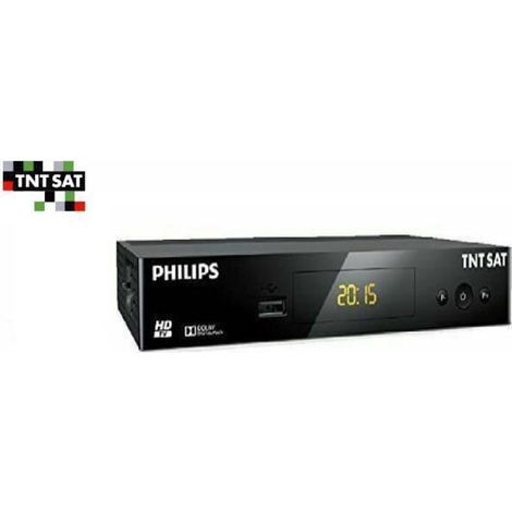 TERMINAL RÉCEPTEUR SATELLITE ASTRA PHILIPS DSR3231T TNTSAT (VENDU SEUL SANS CARTE ET HDMI )