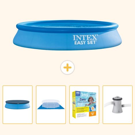 Intex Piscine Easy Set Ronde - 305x61 cm - 5-pièces S24 (1/5)