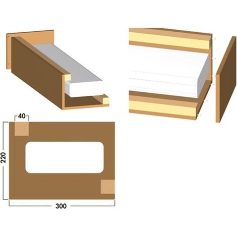 Naber COMPAIR® Abluftverkleidung Wandlösung L-Form