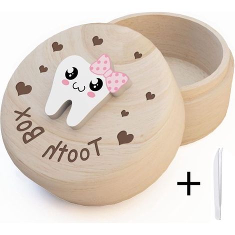 Beißkästchen, Beißkästchen für Jungen, Geschenk für Schwangere, Babygeschenk, Beißkästchen für Mädchen, inklusive 1 kleiner Beißmappe, Beißkästchen aus Holz, Abschnitt C (1/5)