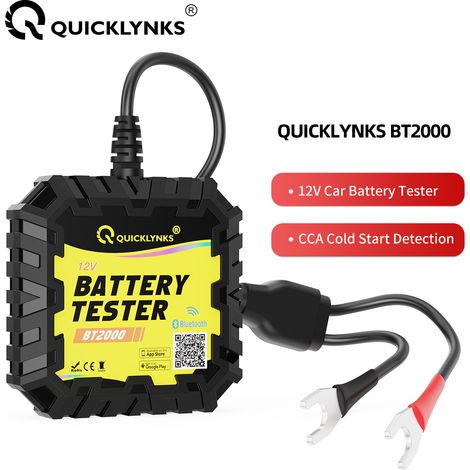 BT2000 Kfz-Batterietester 12V Bluetooth 4.0 für Batterietester – Alovez