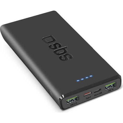 SBS TTBB10000FASTPD2 banque d'alimentation électrique 10000 mAh Noir (1/4)