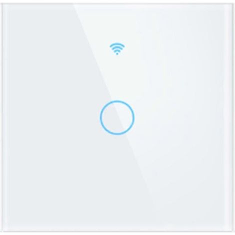 Applique murale tactile sans fil intelligente avec bouton interrupteur, sans fil neutre requis. (1/5)