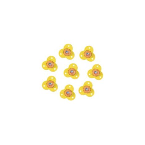 12 ruedas giratorias autoadhesivas, ruedas pequeñas para muebles, ruedas giratorias de 360°, ruedas para muebles - Crezuo