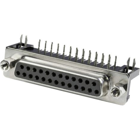 Connfly DS1037-25FNAKT74-0CC Embase SUB-D femelle Nombre de pôles: 25 pin à souder 1 pc(s) Tray