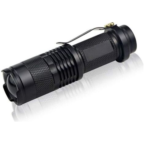 mini lampe torche portable violette 395 nm, lampe de poche d'inspection étanche pour l'extérieur, adaptée à la plongée en plein air, à la natation, à la randonnée, au camping, à la chasse, à l
