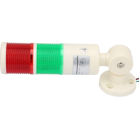 Rot/grüne LED-Warnleuchte für CNC-Maschinen, Alarmleuchte, 24 V DC (1/5)