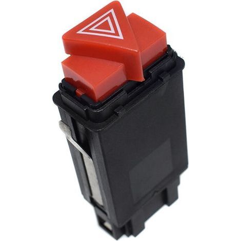 Interrupteur de feux de détresse/bouton de tableau de bord pour Audi A3 8L1 modèles 1996-2003, 8L0941509L, neuf. (1/5)