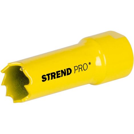 Lochsäge Strend Pro BHS44, 16 mm, M3 Bimetall, Lochsäge für Metall, Sägekrone (1/3)