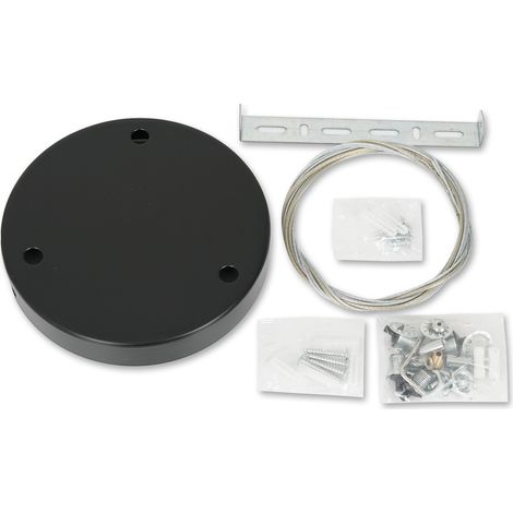 Kit de suspension plafond MAQ 18/24/50W noir Milagro (1/5)