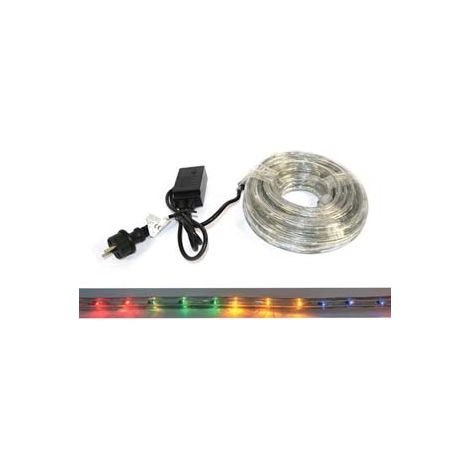 Tubo Luminoso 216 LED 3 Vie Multicolor Uso Int.est. C Gioco Luci 10 m 1 m +