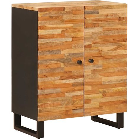 Storage Sideboard Brown 60 x 33 x 75 cm Solid Mango Wood vidaXL