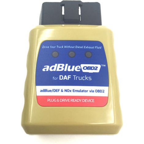 Emulador sistema Adblue para Camiones y Autobuses DAF con sistema Euro 4/5 PLUG AND PLAY