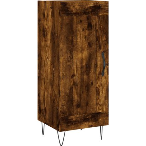 Credenza buffet cassettiera mobile contenitore organizer cucina soggiorno soggiorno 34,5 x 34 x 90 cm derivati del legno marrone 020030886