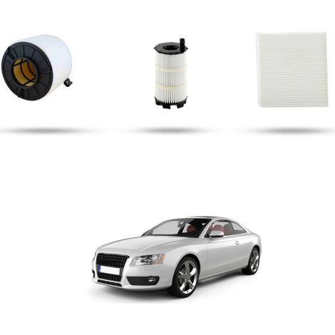 Kit Tagliando 3 filtri compatibile con Audi A5 (F53,F5P,F5A,F5F) 3.0 tfsi S5 260kw dal 2016 (1/5)