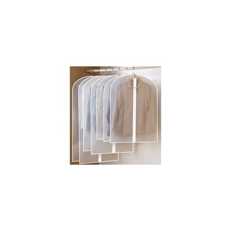 Lot de 10 housses anti-poussière pour vêtements - 60 x 140 cm (1/5)