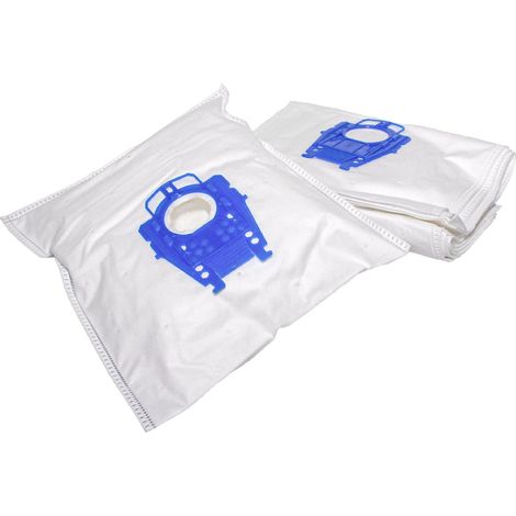 vhbw 10x sacchetto compatibile con Bosch BSG 82490, BSG 82485, BSG 82502, BSG 8330, BSG 82480 aspirapolvere - Typ P 34cm x 25cm Bianco