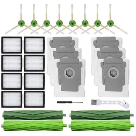 Kit for Irobot Roomba I7 I7+ I3 I4 I6 I8+ J7+ E5 E6 E7 Vacuum Robot, Accessories for Sweepers (1/4)