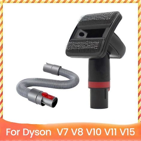 Brosse pour aspirateur Dog Hair Aspirateur Brosse Extension Tube pour V7 V8 V10 V11 V15 Aspirateur accessoires Pet Groom Tool Removes Loose Hair (1/5)