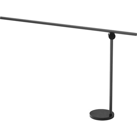 Daisho PRO - Lampada da Tavolo LED 12W 3000K CRI90, Finitura Titanio, Dimmer Touch, IP20, Design Antiabbagliamento - Rossini Group (1/5)
