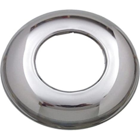 ROSETTA PER RUBINETTO 1/2 x H10MM - INACCIAIO CROMATO
