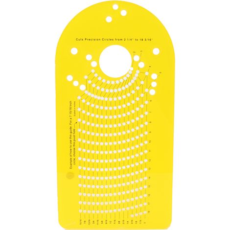 Dispositif de Découpe Circulaire pour Bois, Accessoire de Fraiseuse, Outil de Menuiserie DIY